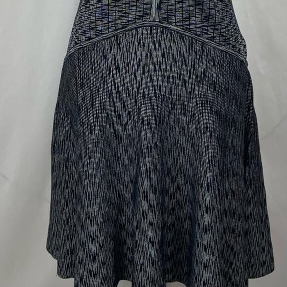 1.State Gray & Black Fit & Flare BalletCore Feminine Dress NWOT Size M - Picture 4 of 12